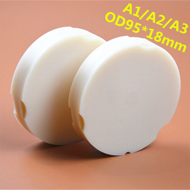Monochromatic OD95mm ZirkonZahn CAD/CAM Milling System PMMA Blocks – 5 Pieces