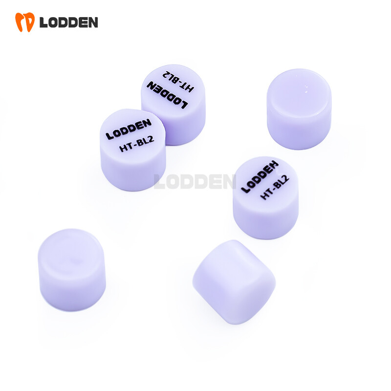 10pcs Dental Glass Ceramic Lithium Disilicate (LS2) IPS Emax Press Ingots