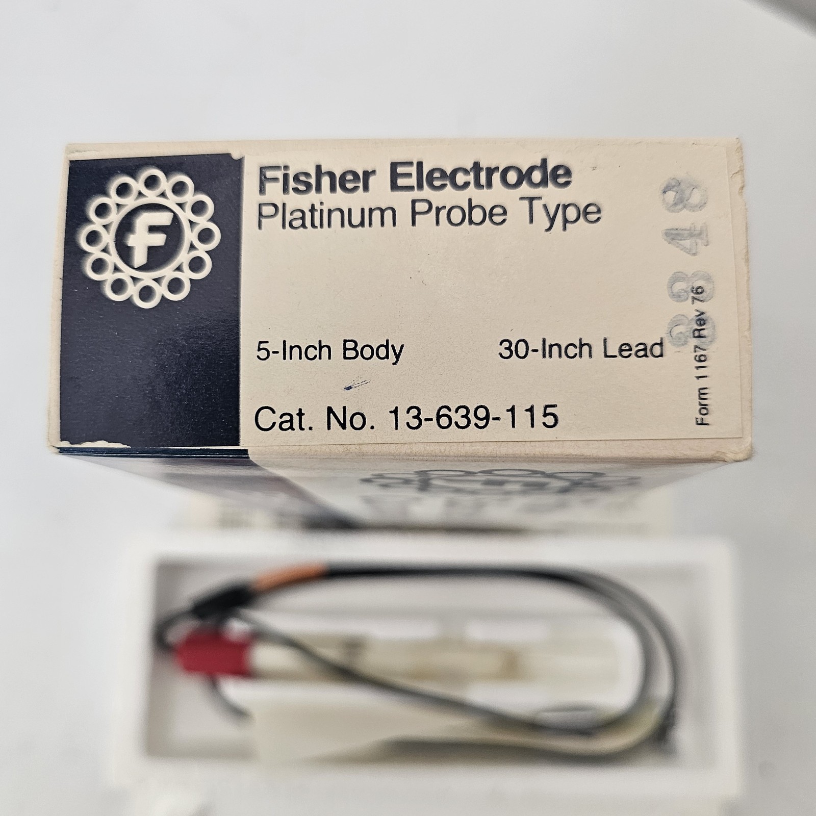 FISHER SCIENTIFIC COMPANY ELECTRODE 13-639-115 Vintage