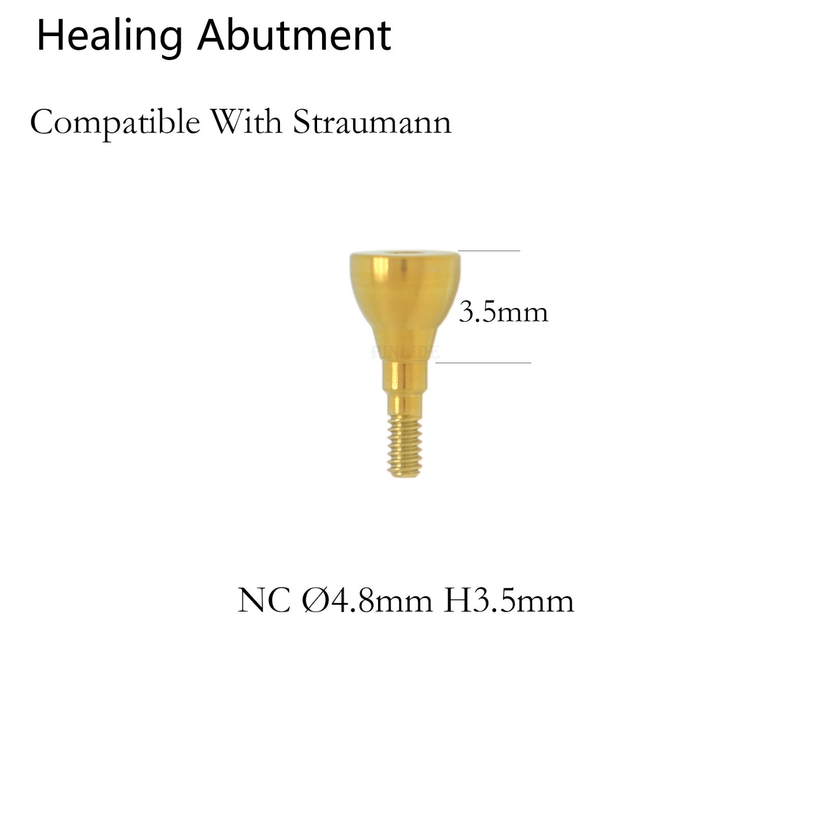 US Dental Healing Abutment Closure Compatible With Straumann ITI BoneLevel NC/RC
