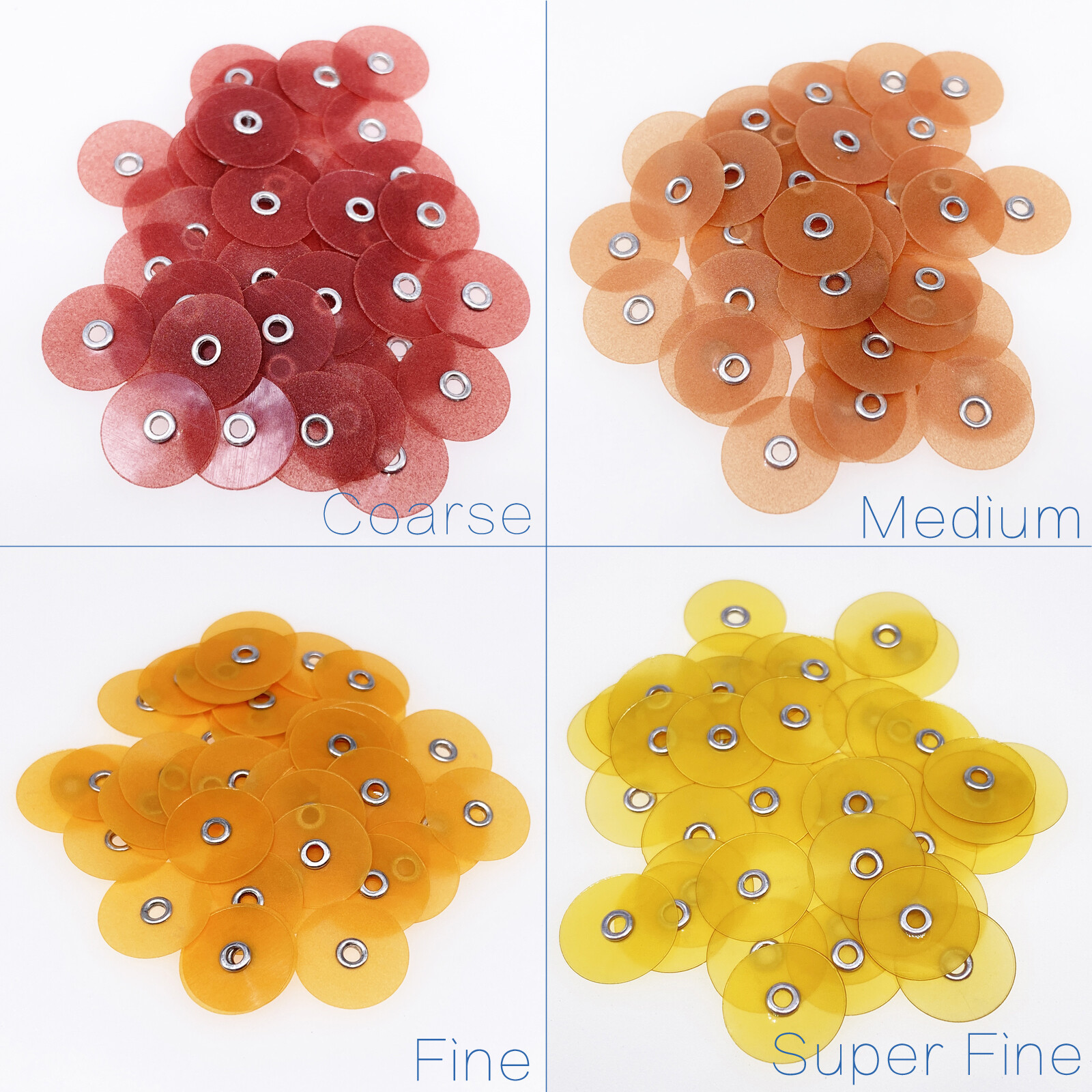 Dental Sof-Lex Soflex Contouring & Polishing All Sizes Pop-On Discs 0.63″ 16mm