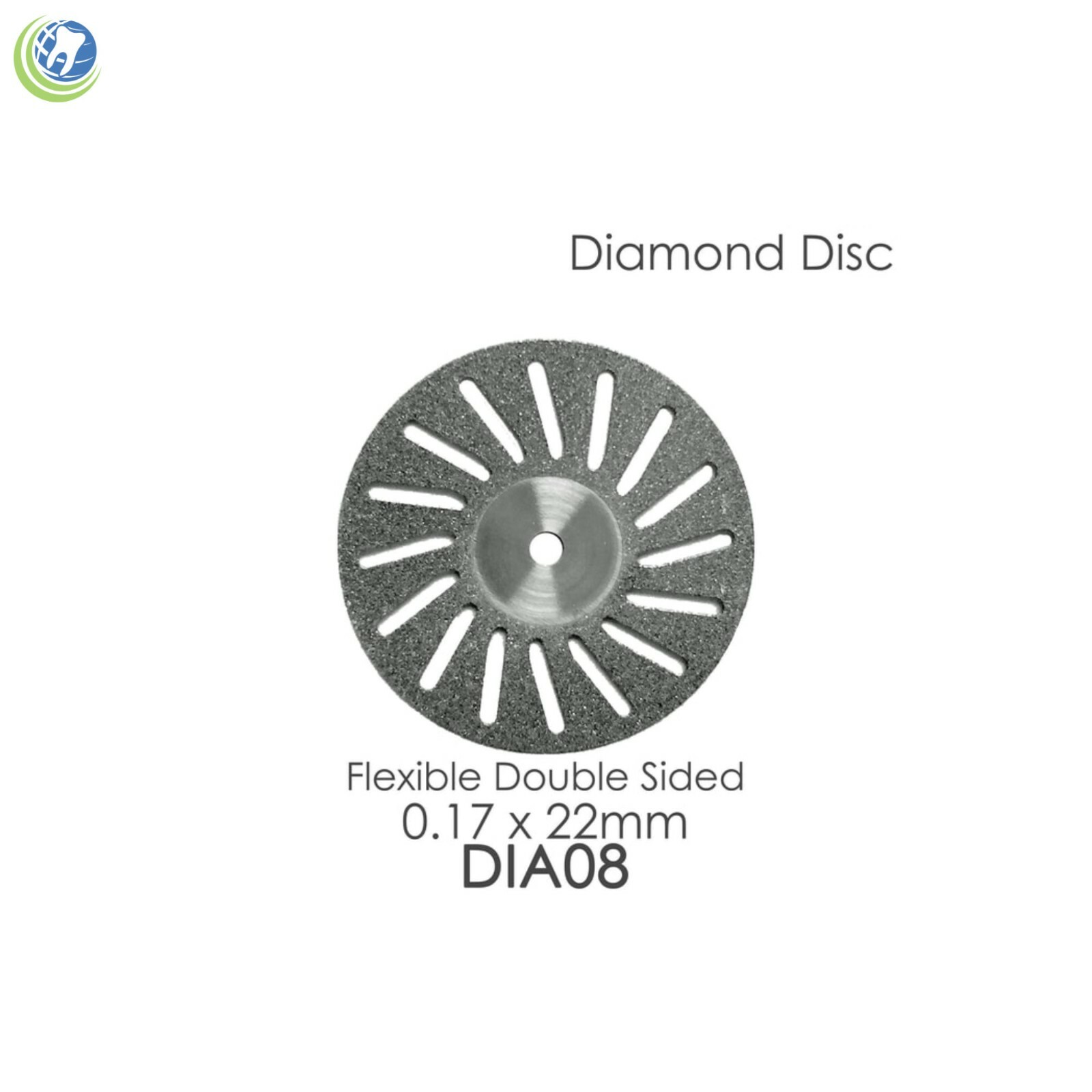 Dental Diamond Disc Single Double Sided Flexible Unmounted 1/Pkg Meta BesQual