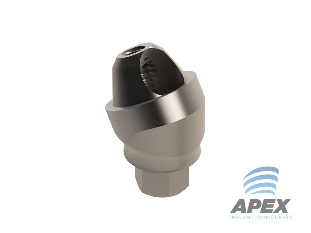 Angulated Abutment Multi Unit System 30° Titanium Dental Implant Int Hex