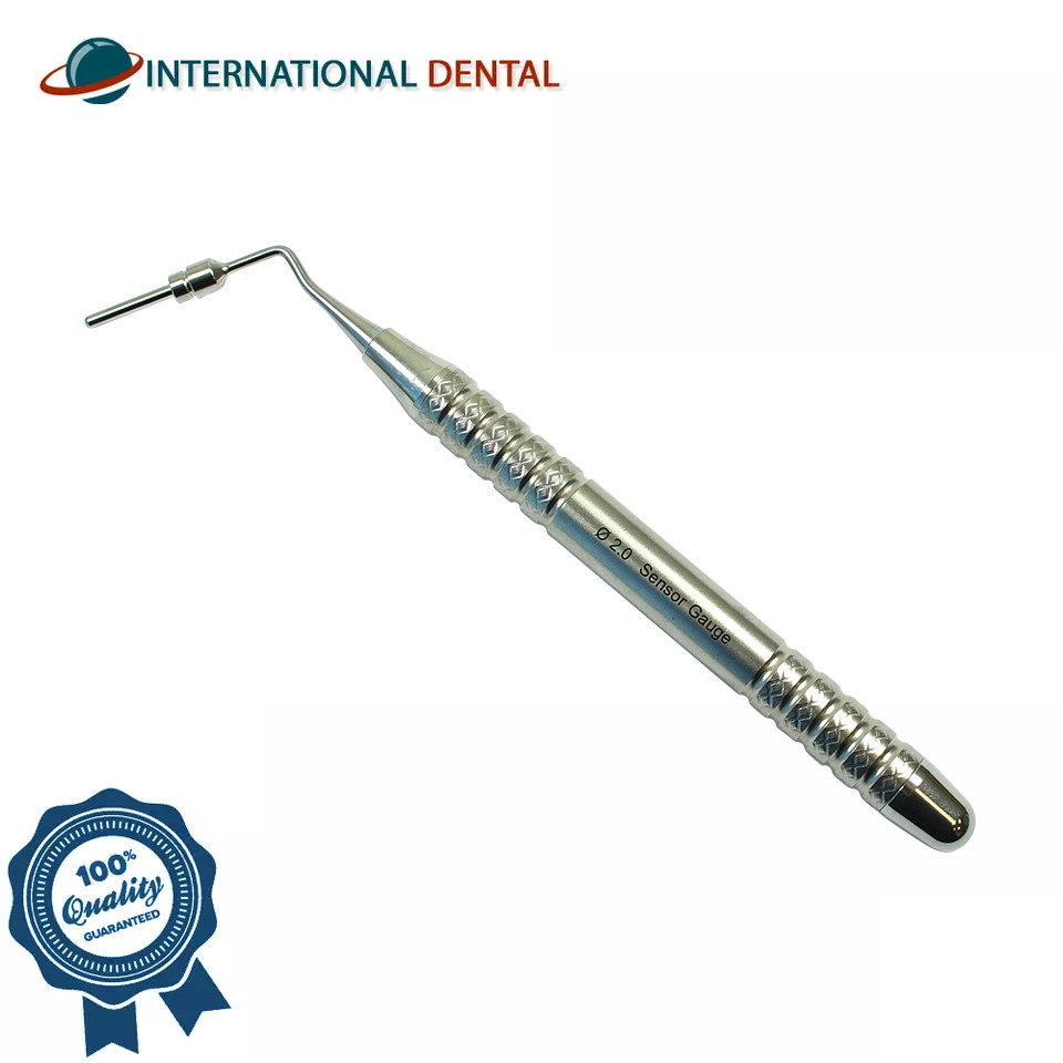 Dental Fixture Site Preparation Ø2.0mm Surgident Sensor Gauge Stainless Steel