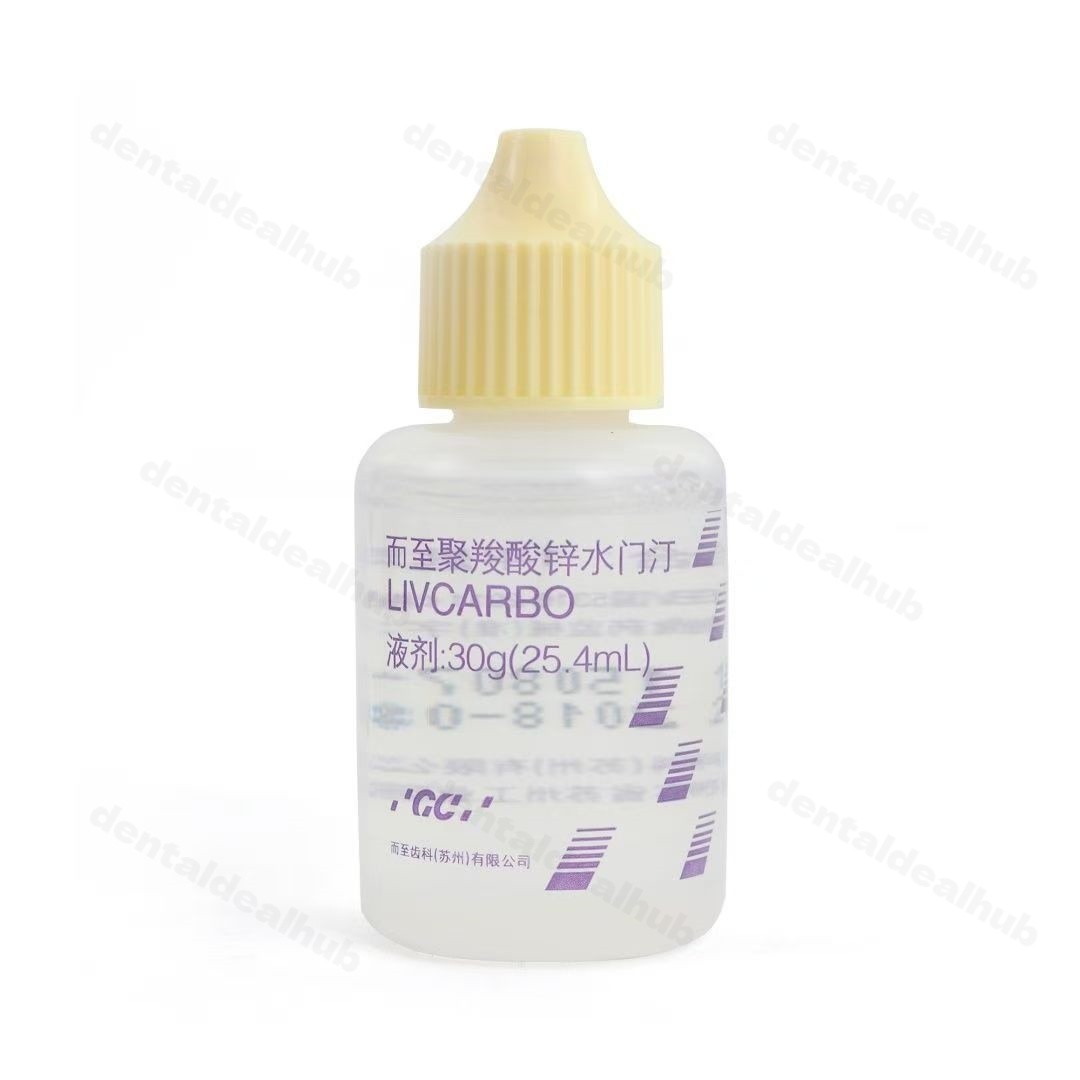 GC LIVCARBO Polycarboxylate Cement 50g Powder 30g Liquid Kit