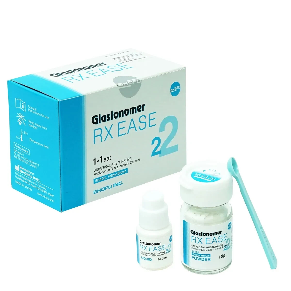 Shofu Glasionomer RX Ease Set GIC same as picture expactdite shipping