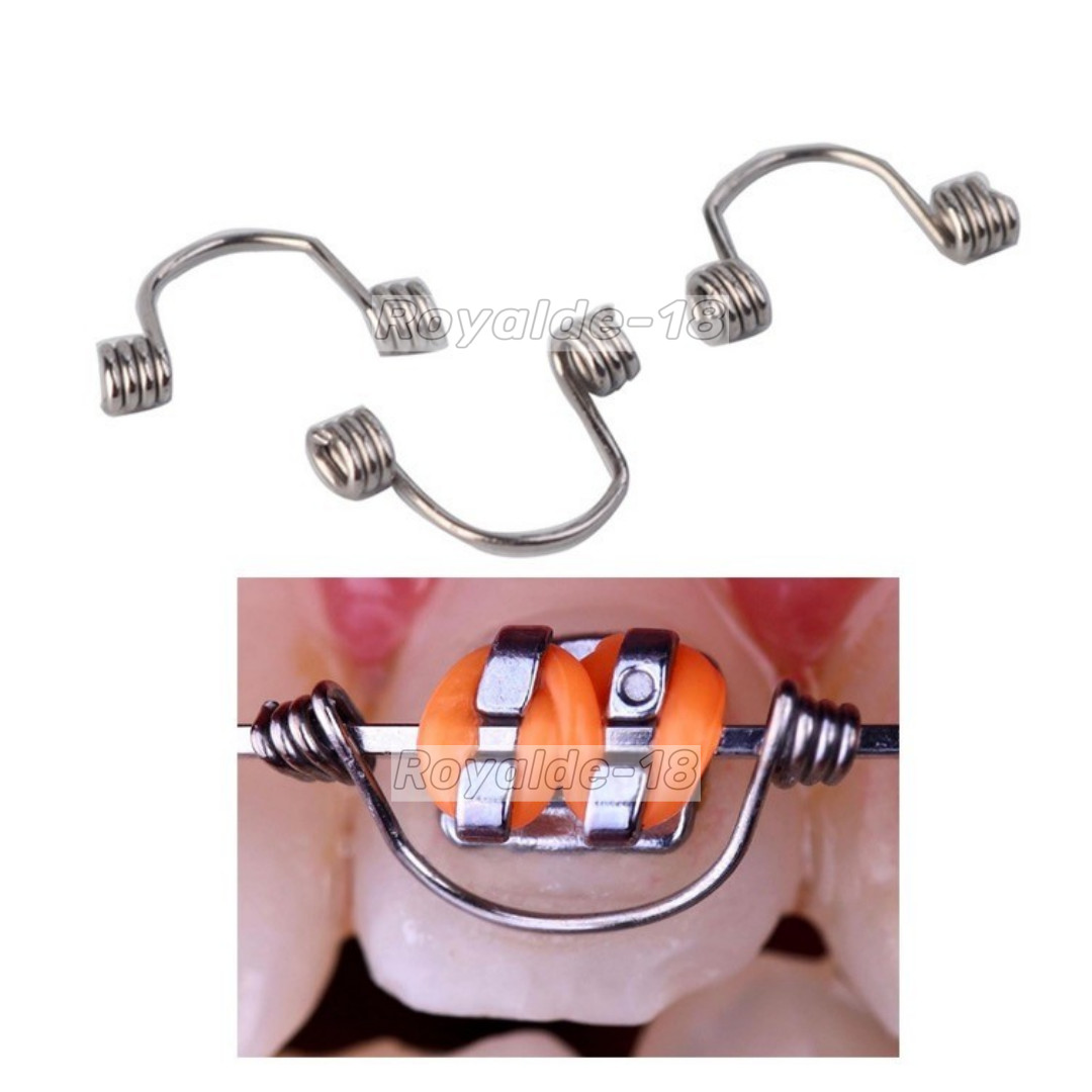 Dental Orthodontic Torquing Rectangular Anterior Teeth Springs Arch Wire Trorque