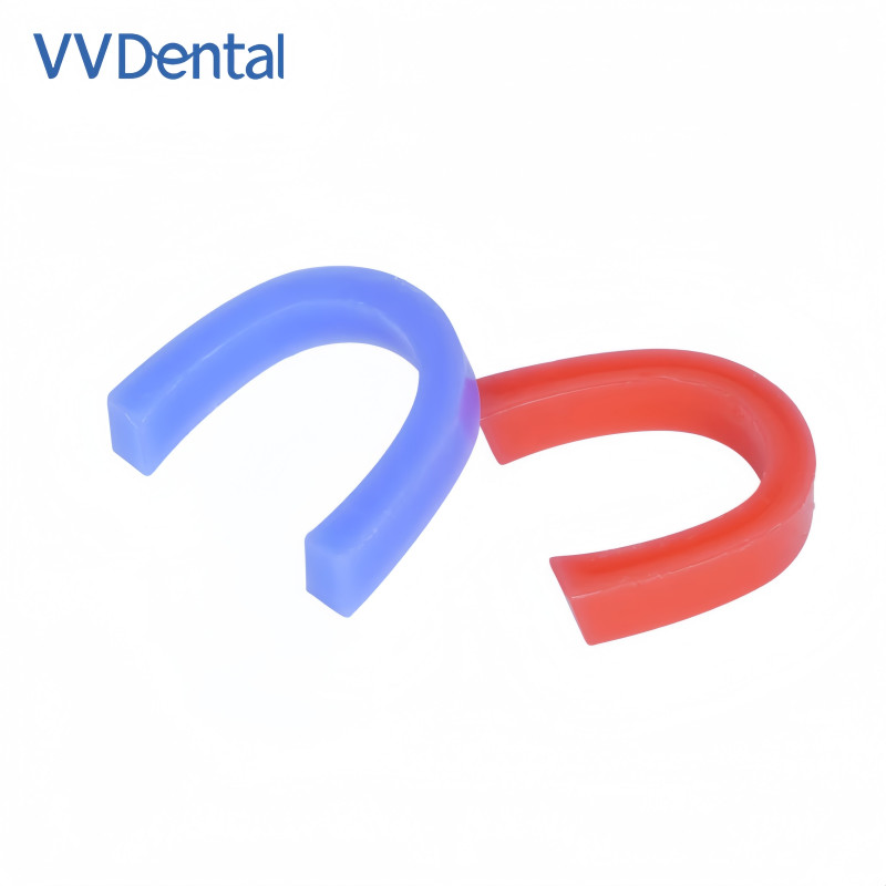 Dental U Shape Base Wax Rim Denture Casting Bite Block Occlusal Rim Model