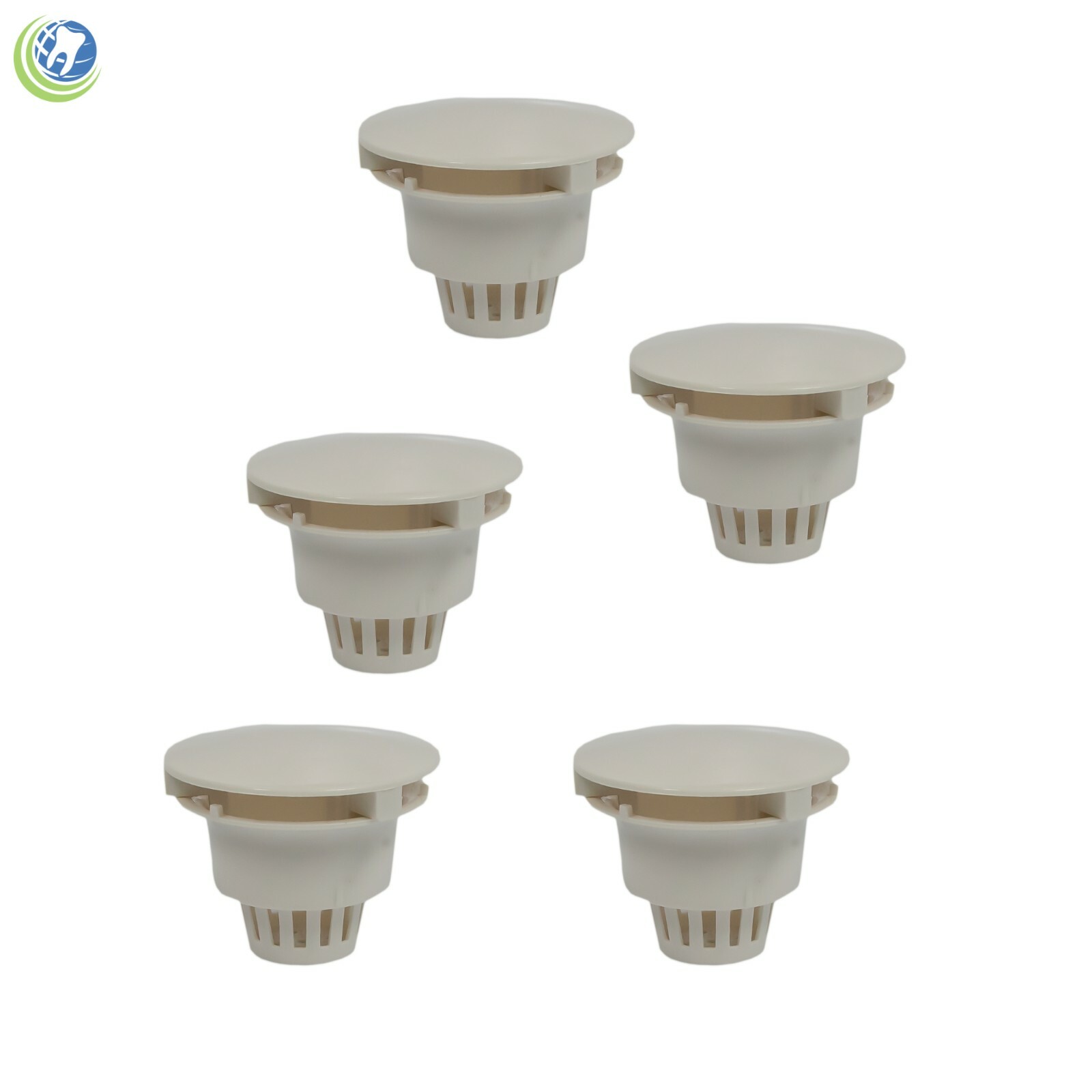 5 X Disposable Evacuation Strainer Traps Cuspidor Drain Filter Screen 1-15/16″ D