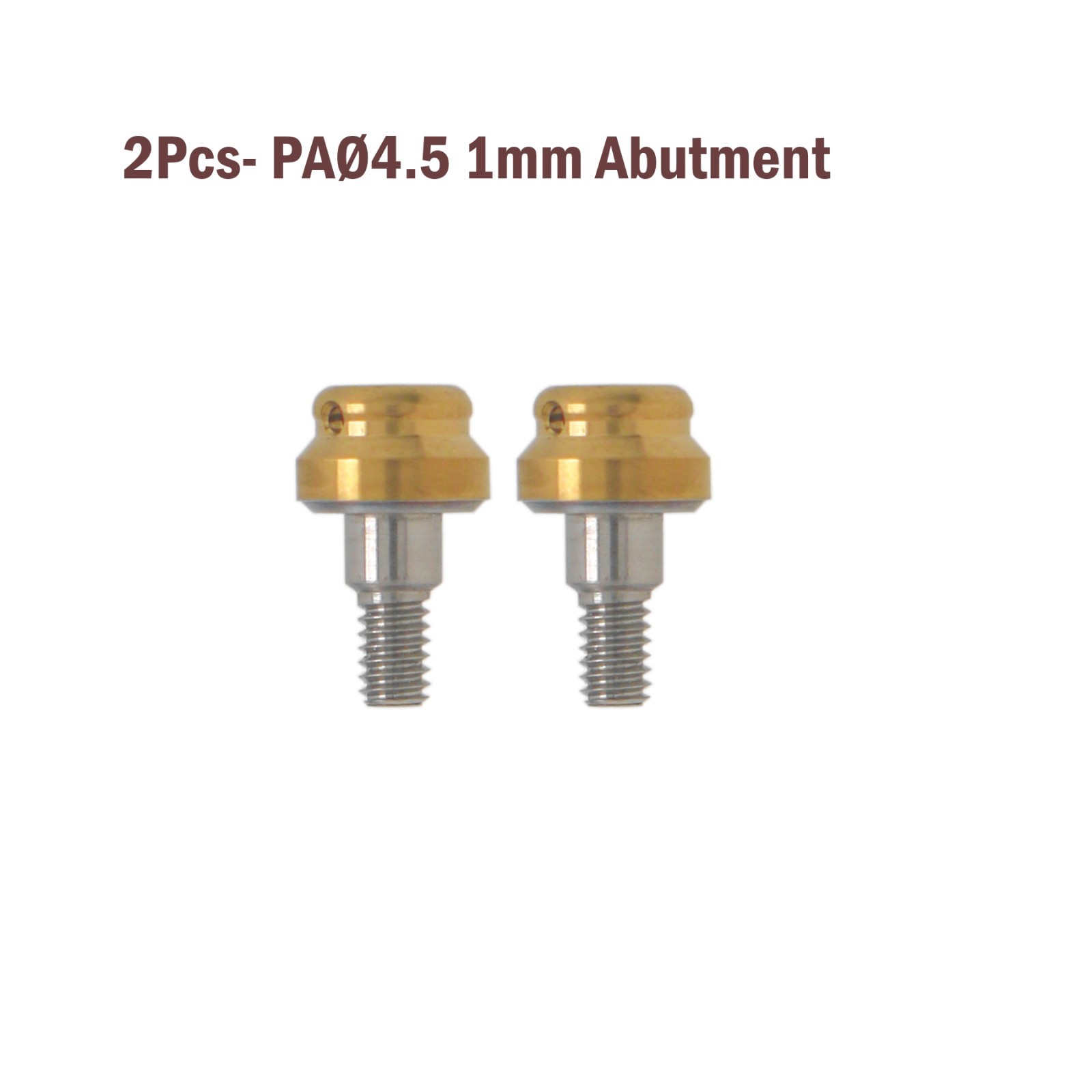 US Dental Locator Tapered Abutment GH 1mm for Zimmer TSV 4.5 Mis Adin Implants