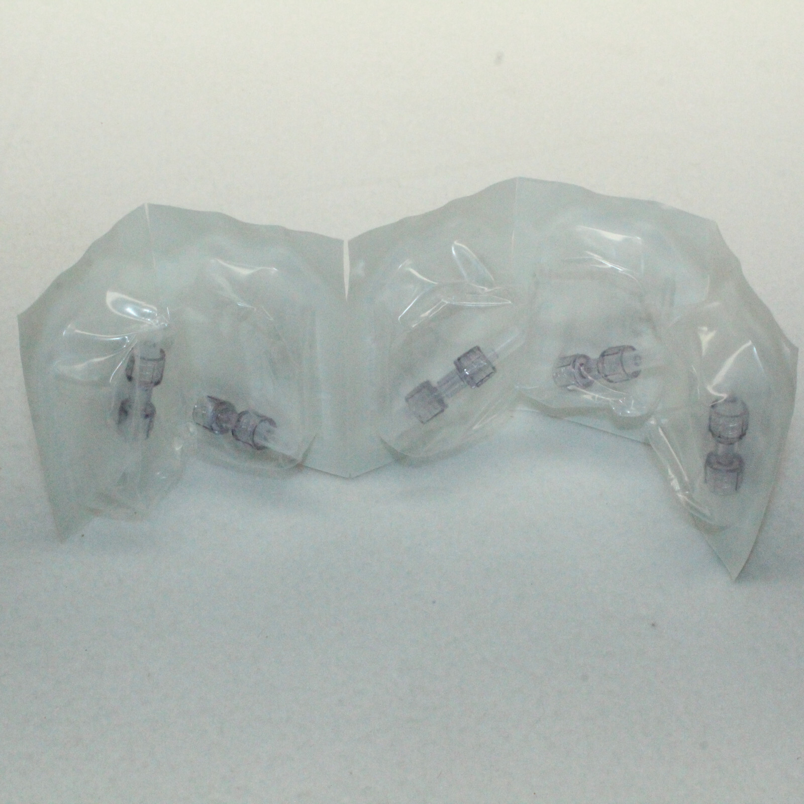 LOT OF 20 MEDEX MX493 DOUBLE MALE LUER LOCK 0.1 mL 4 SLEEVES with 5 PER SLEEVE