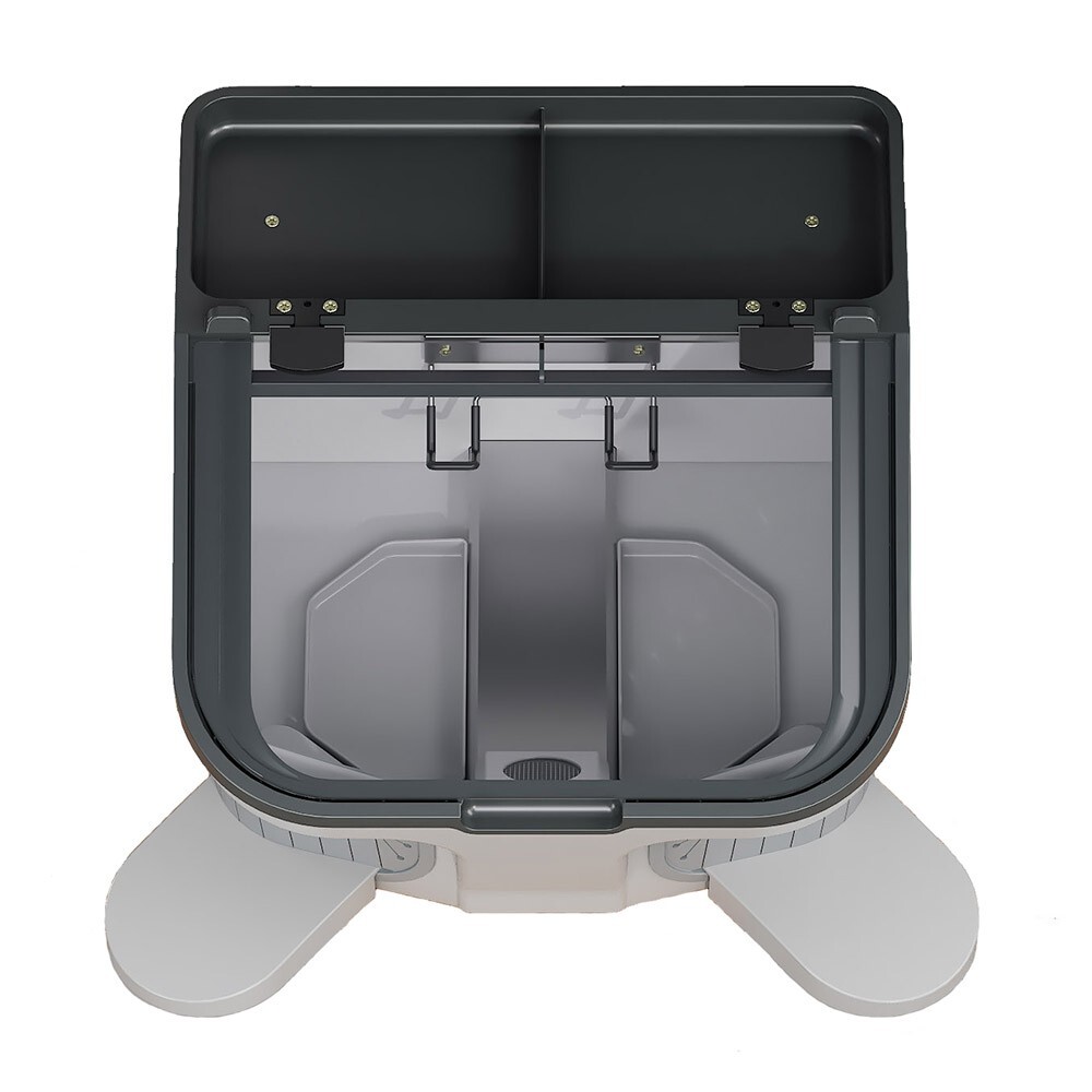 Dental Lab Dust Cover Box for Grinding Polishing Vacuum Cleaner Dust Collector