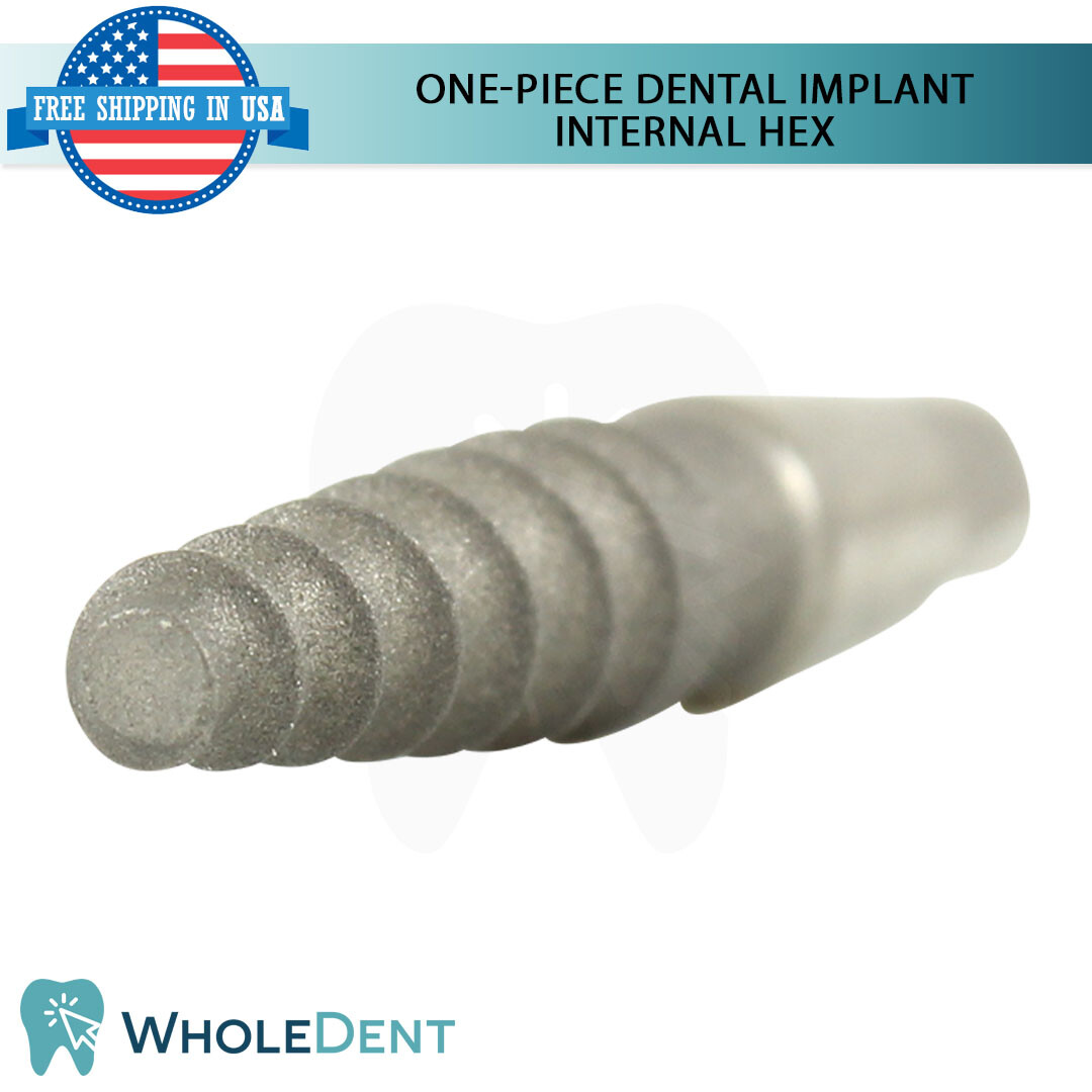 X1 One Piece Int Hex 2.42mm RBM Surface + Straight Abutment + Cement Set