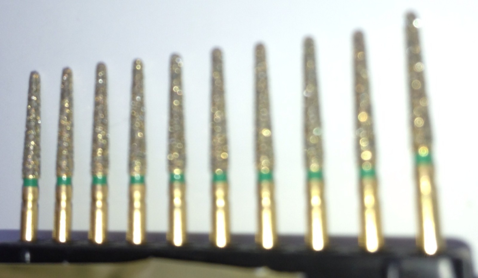 Diamond Burs 50 X G199/850-018c 1.8 mm Diameter 10mm Cutting Length. #G199-018c