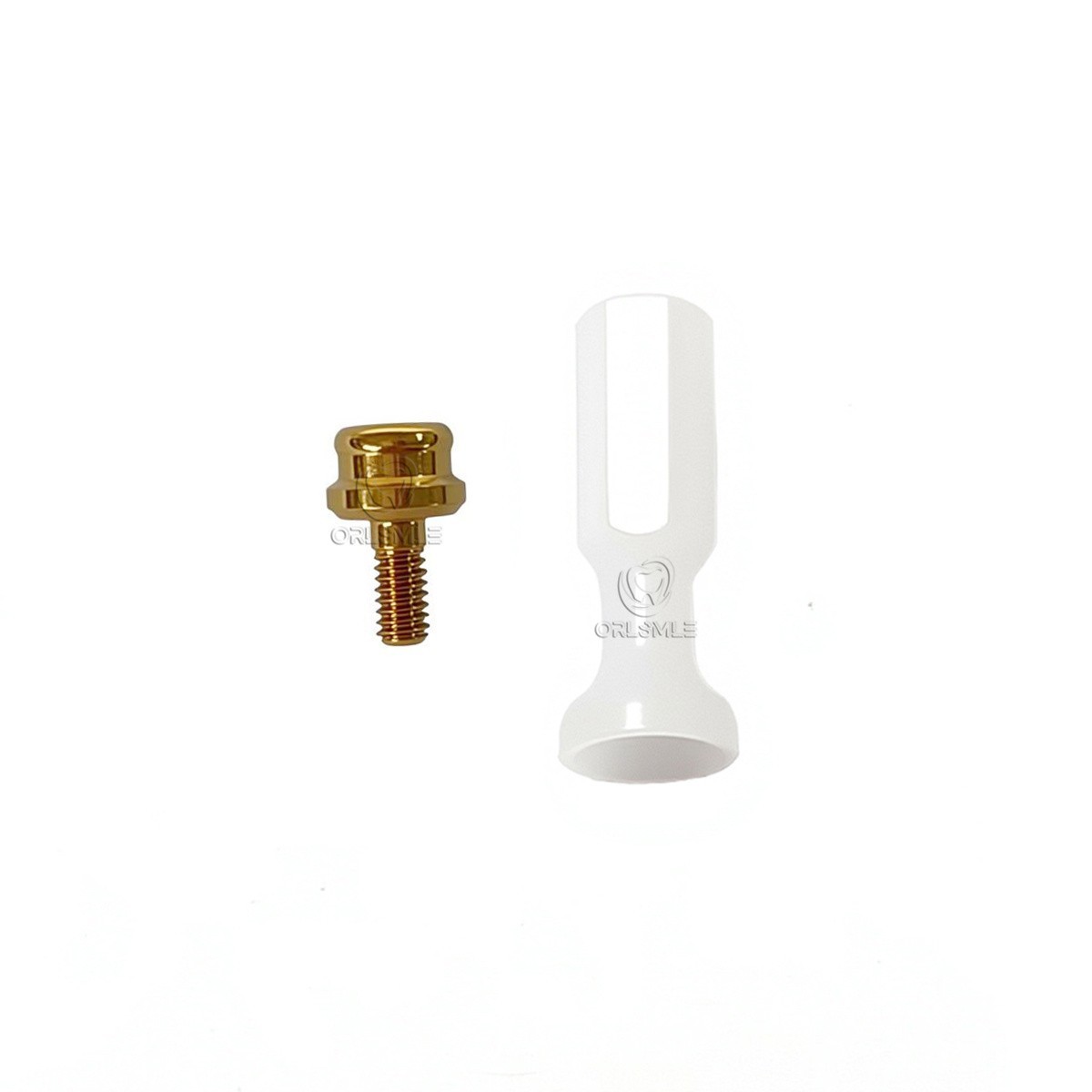Locator abutment Male caps kit fit to Zimmer TSV 4.5 platform GH1-6mm