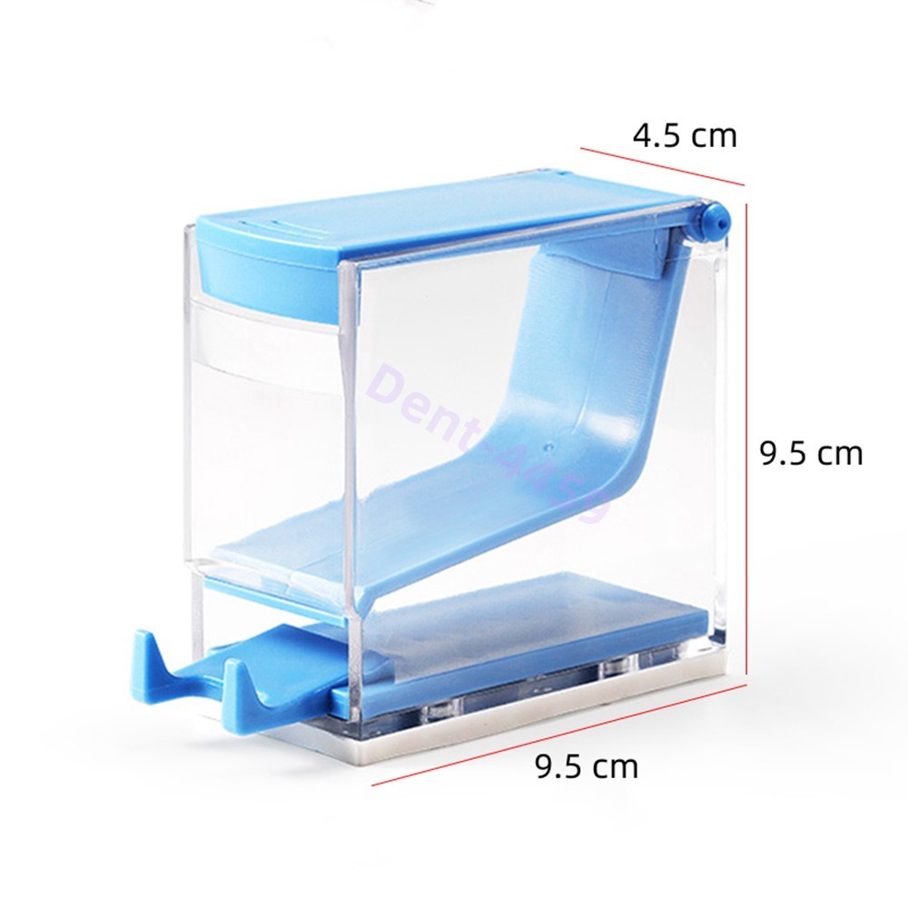 Dental Cotton Roll Dispenser Holder Case Press Type Hygienic Divider Box