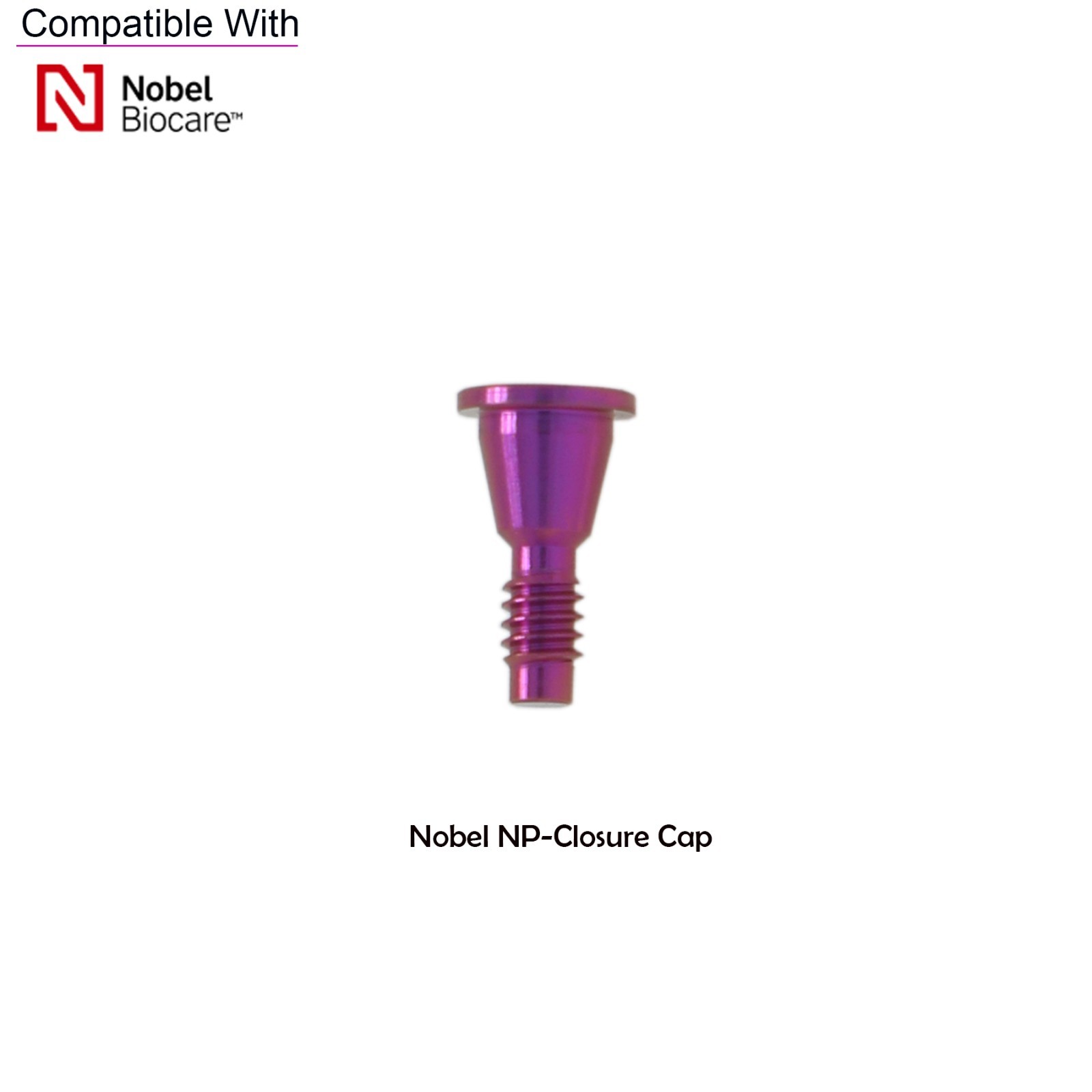 US NOB Dental Healing Cap Abutment NP ∅3.6 ∅5.0 3/5/7mm Fit Nobel Biocare Active