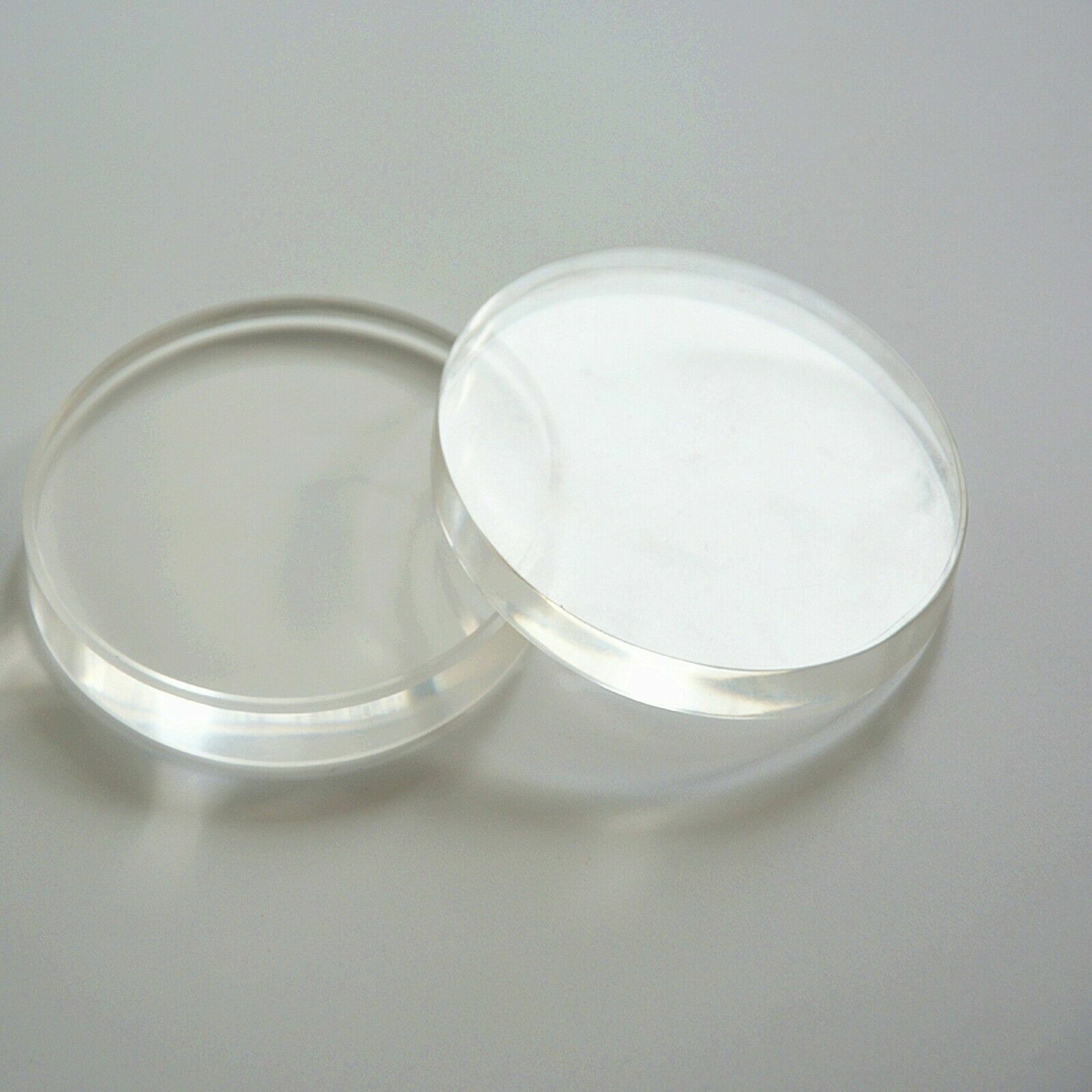 5Pcs Dental LAB PMMA Clear Blocks Disk Fit Wieland System Dental Lab 98*25mm