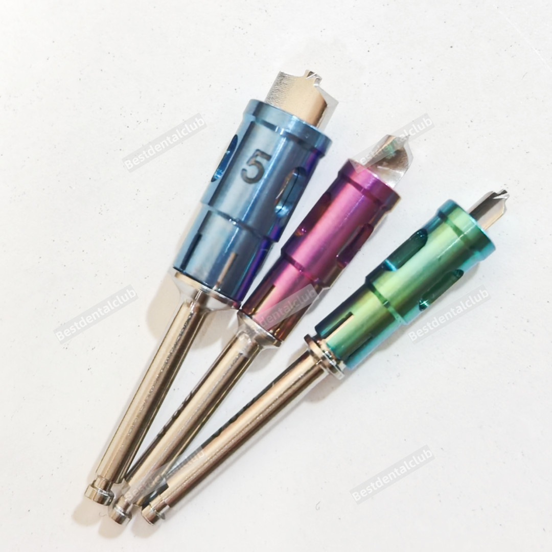 Dental AutoBone Collector Drills with Stopper GBR Self Bone Powder Harvest Drill