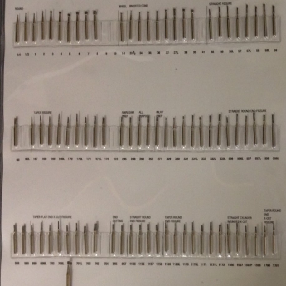 Fg 1157. 30 Burs. High Quality SOLID SHANK Carbide Burs Made In USA