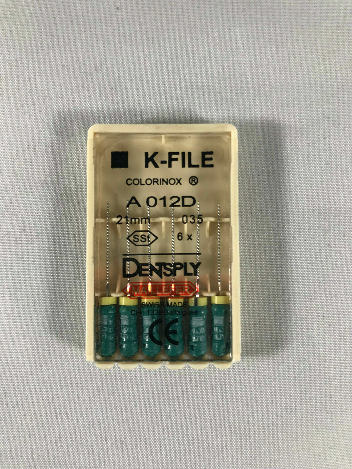 Dentsply Maillefer K-File Endodontic 21mm All sizes 30 files/pk