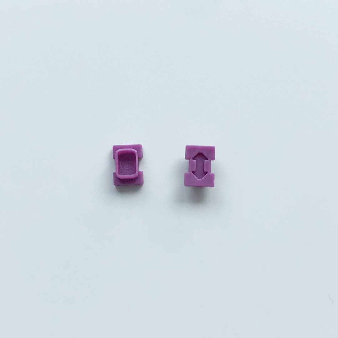 20Pcs Dental ITI NC lmpression Coping Caps Closed Tray Plastic Caps Transfer USA