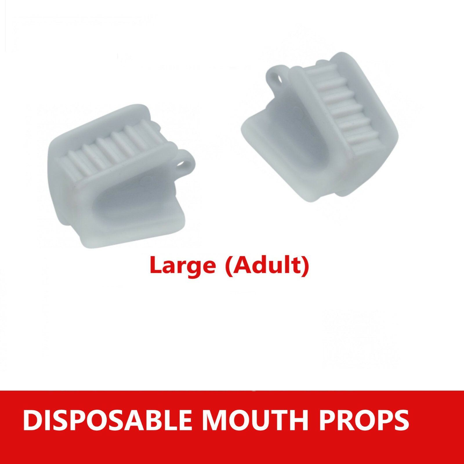 Dental Ortho Piercing Disposable Mouth Props Bite Blocks 48/Bx Adult Child Pedo