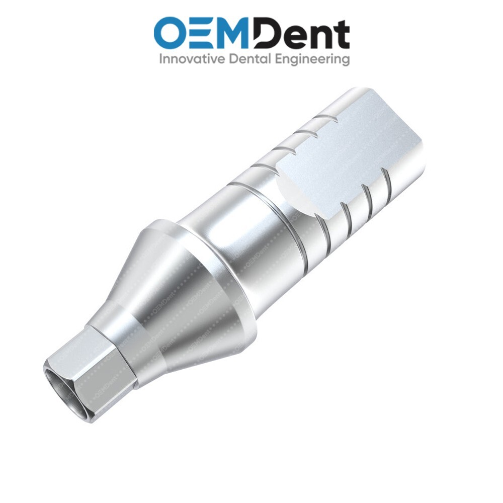 x5 Straight Shoulder Abutment Conical Connection NP Nobel Active®️ Compatible
