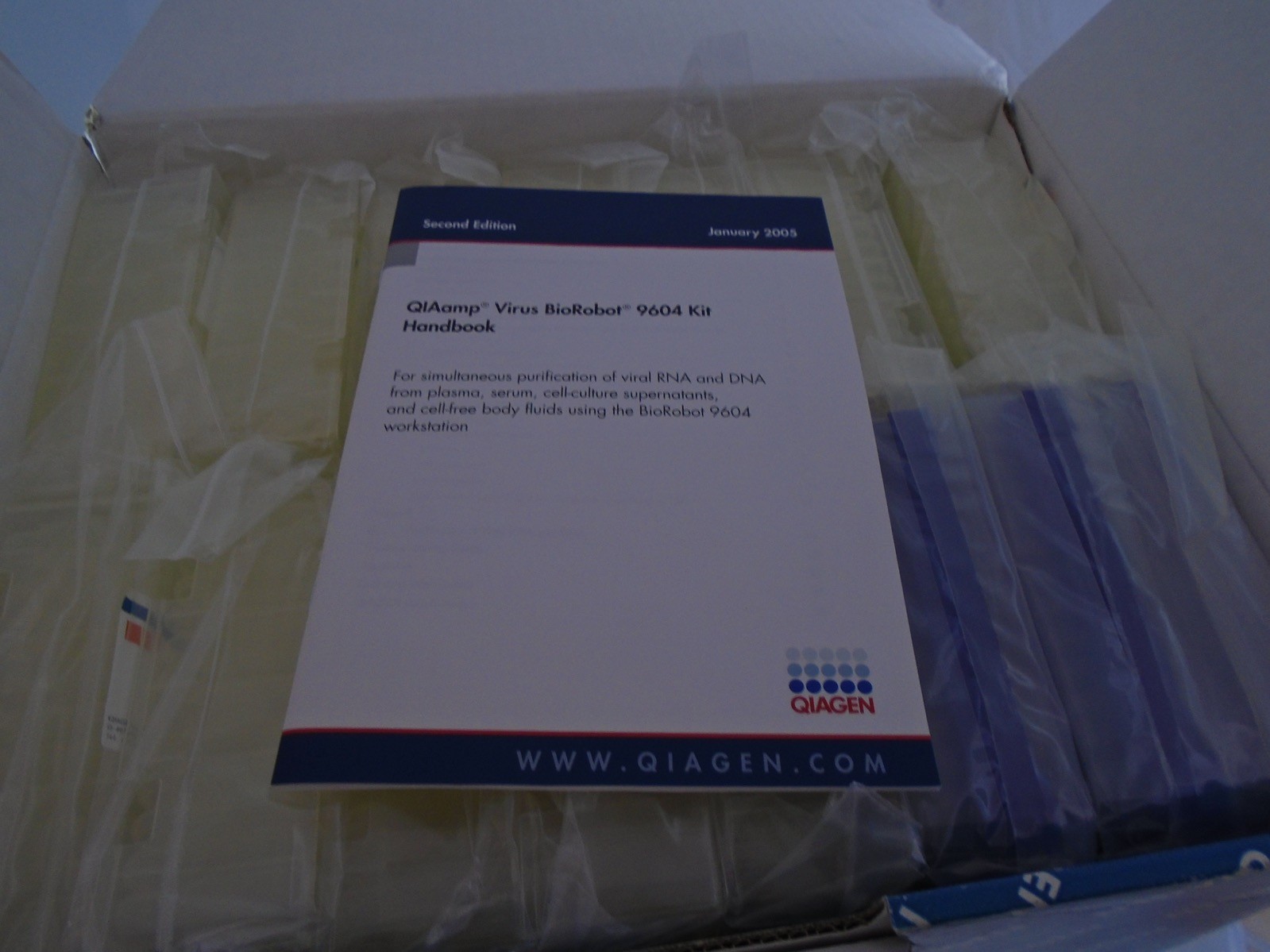QIAGEN QIAamp Virus BioRobot 9604 Viral Nucleic Acid Isolation Kit (BOX 1 ONLY)
