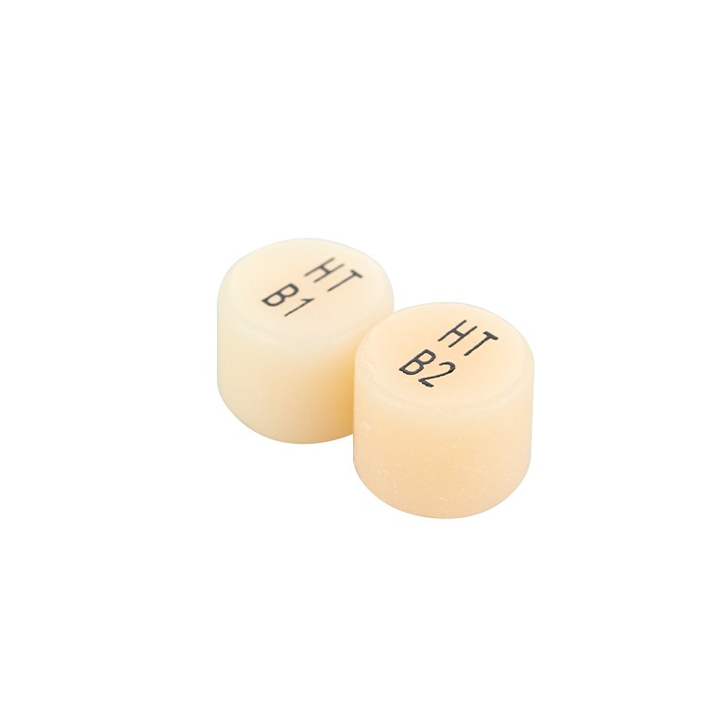 10pcs Dental Disilicate Lithium HTLT Glass Ceramic Block Dentist Veneer Material