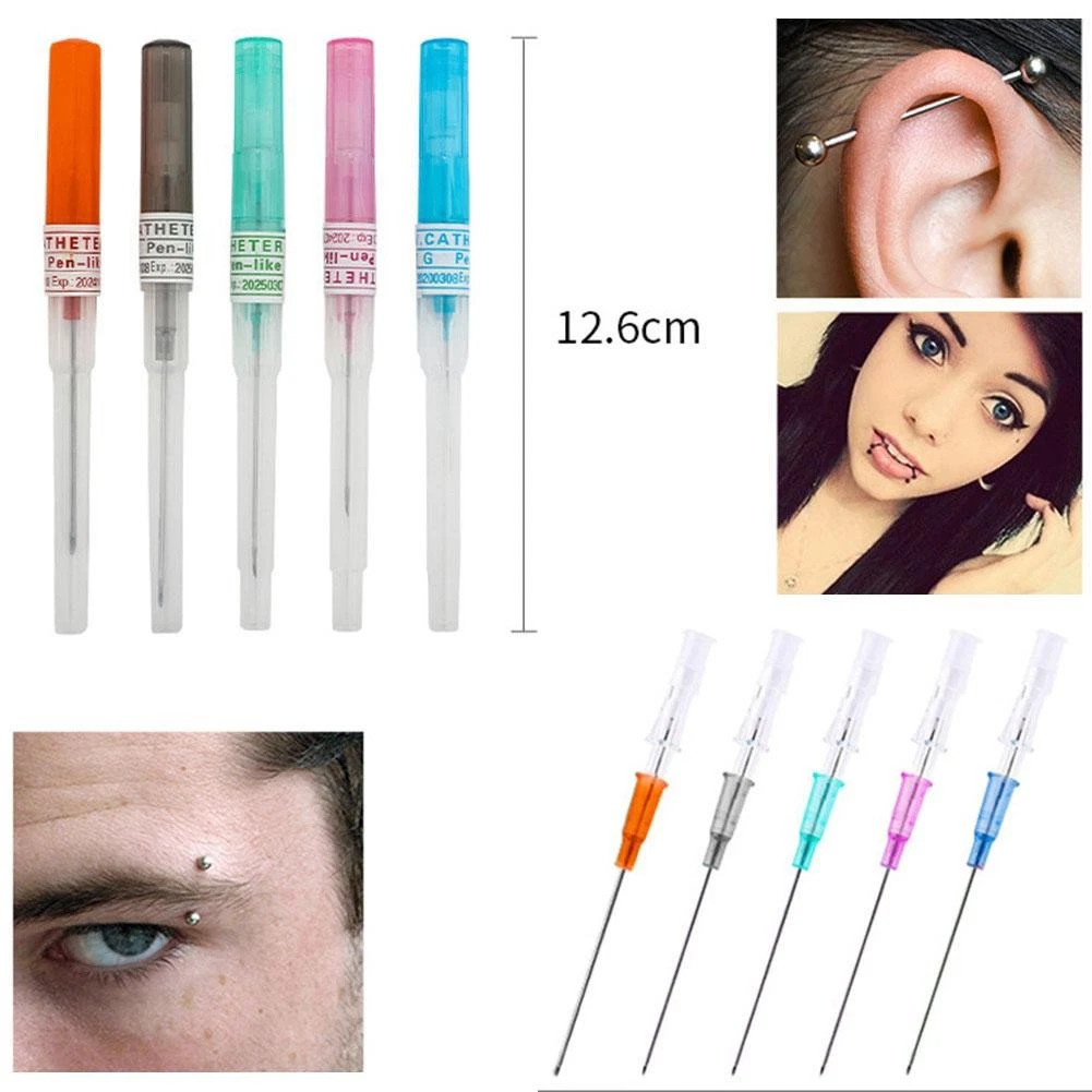 20x Practical Sterilized Disposable Cannula Piercing Components 14/16/18/20/22G