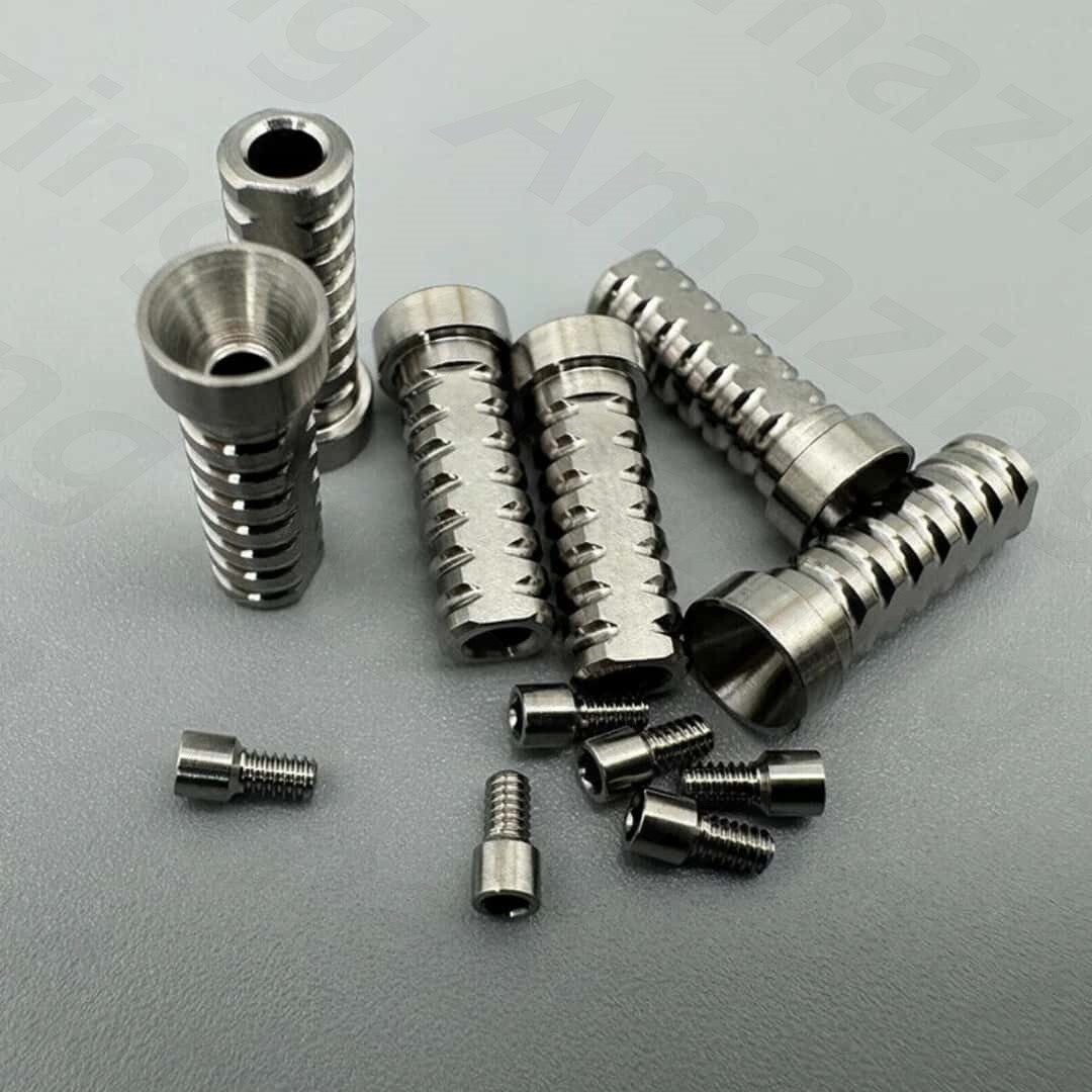 Titanium Temporary Cylinder Ti MU Sleeve Multi Unit 4.8mm Abutment Fit With Oss