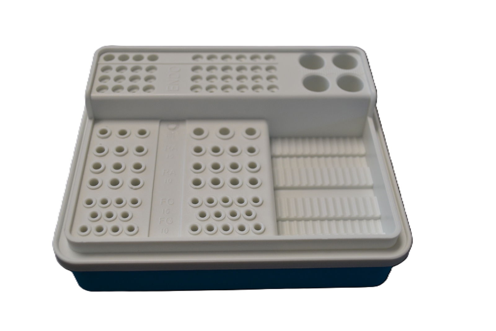 RMH3 Dental Plastic Endo Box 91 Holes + 4 Holes + 1 Pan Non-STERILE