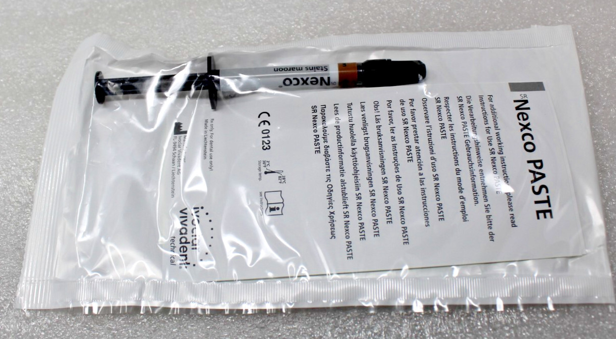 NEW Ivoclar Vivadent SR Nexco 1 X 1 mL Stains Mahogany Refill 640464