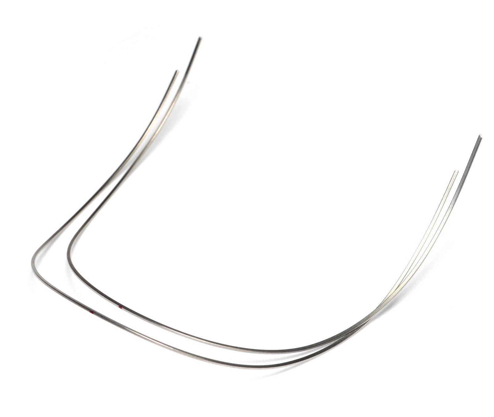 J&J Ortho™ Orthodontic NiTi Reverse Curve Arch Wire Round (2/pk) Straight Tail