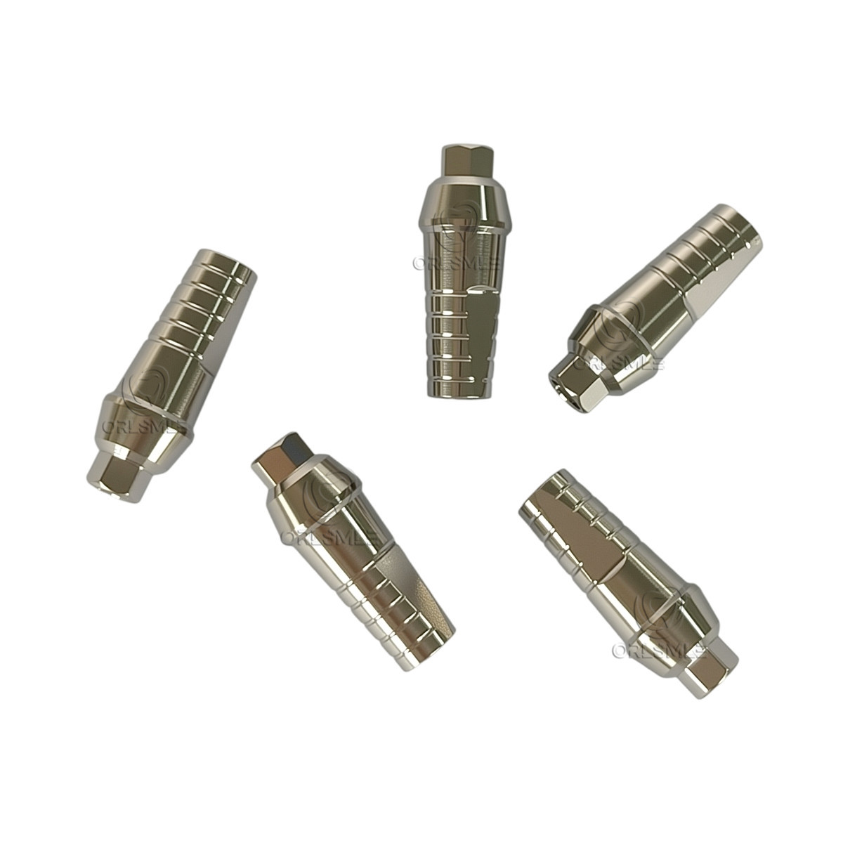 Straight abutment Fits Zimmer Diameter 4.5/4.8/5.5 Hex GH1-4mm