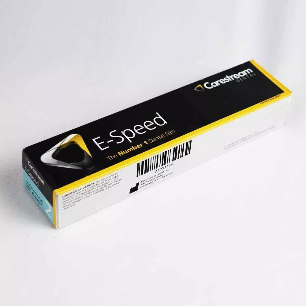 KODAK CARESTREAM E-SPEED #2 PERIAPICAL DENTAL X-RAY FILM – 150 PCS EACH BOX FS