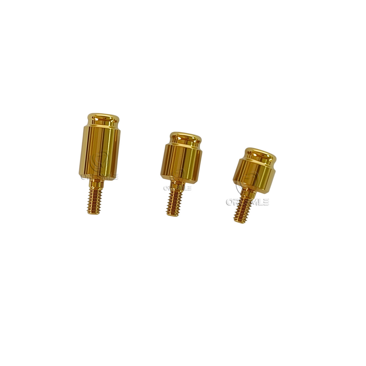 Locator abutment Male caps kit fit to Zimmer TSV 4.5 platform GH1-6mm
