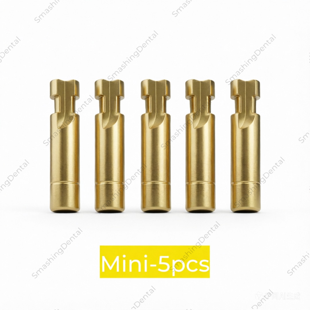 USA Dental Lab Analog Inter Hex Type Compatible with Osstem Mini Regular 5Pcs