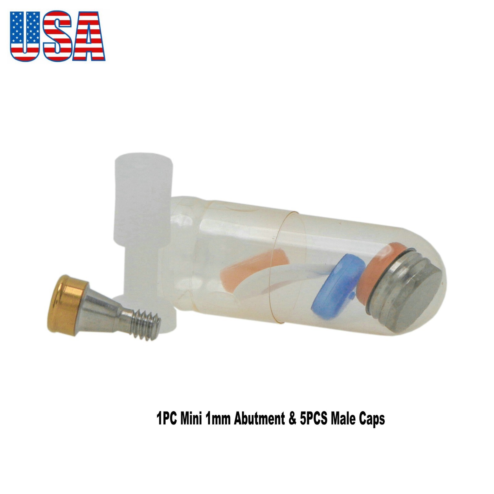 US Fits Osstem HIOSSEN ET Locator Overdenture Abutment Locator Male Cap Tool M/R