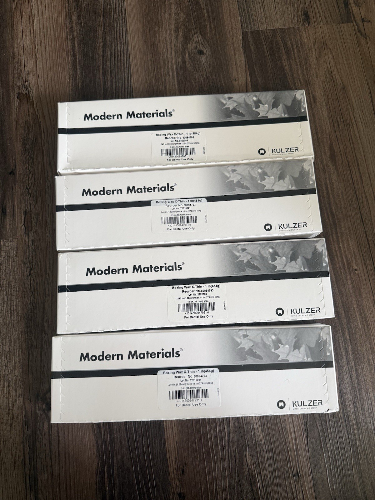 Kulzer Modern Materials Boxing Wax X-Thin Dental Lab, MPN 50094793