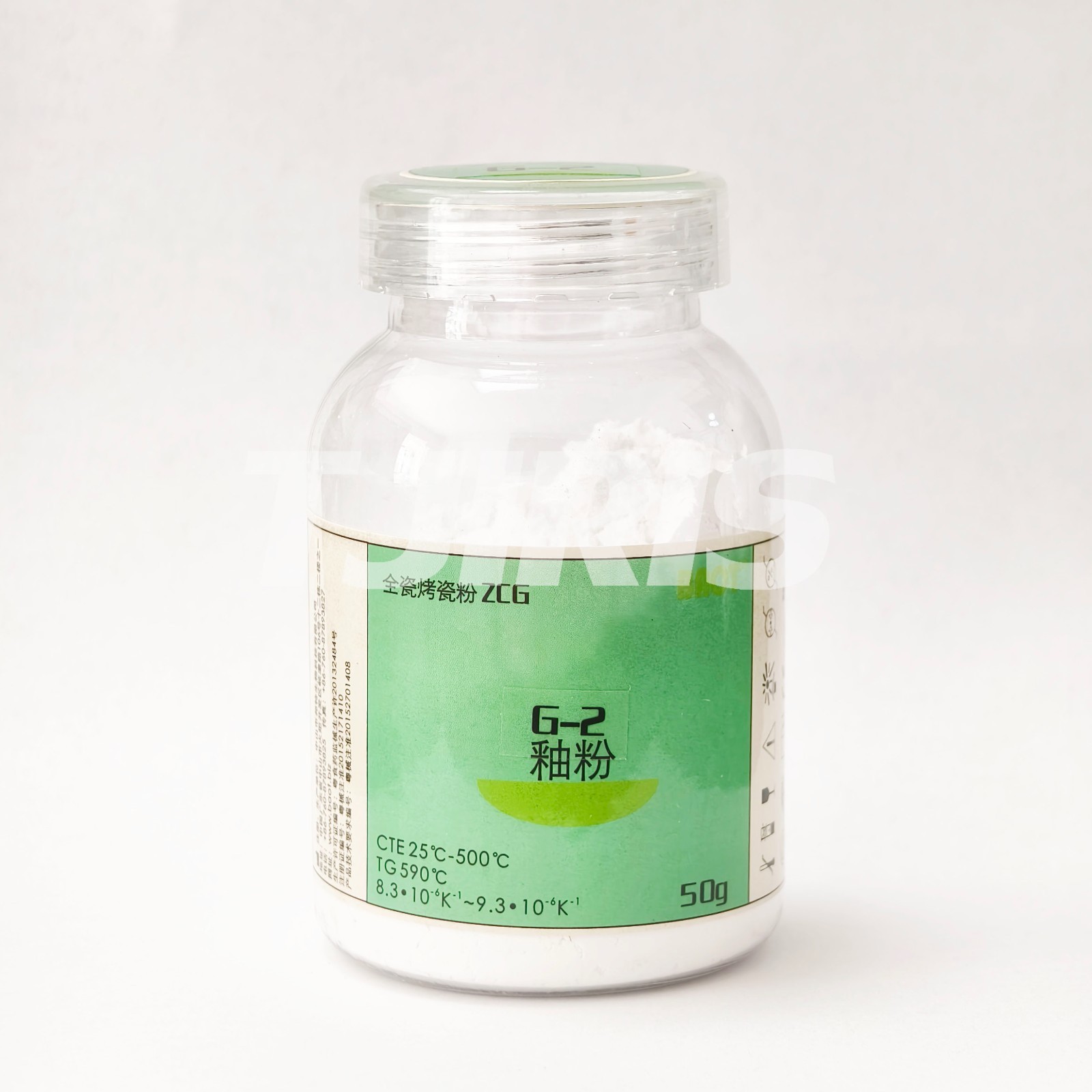 BAOT Glaze Zirconia Ceramic Dental Porcelain Powder PFZ 50g