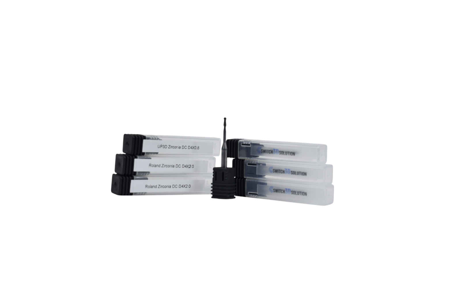 Dental CADCAM Diamond coated Milling bur UP3d P52, P53/Jiny JDM5Z/Camdent CDM5Z