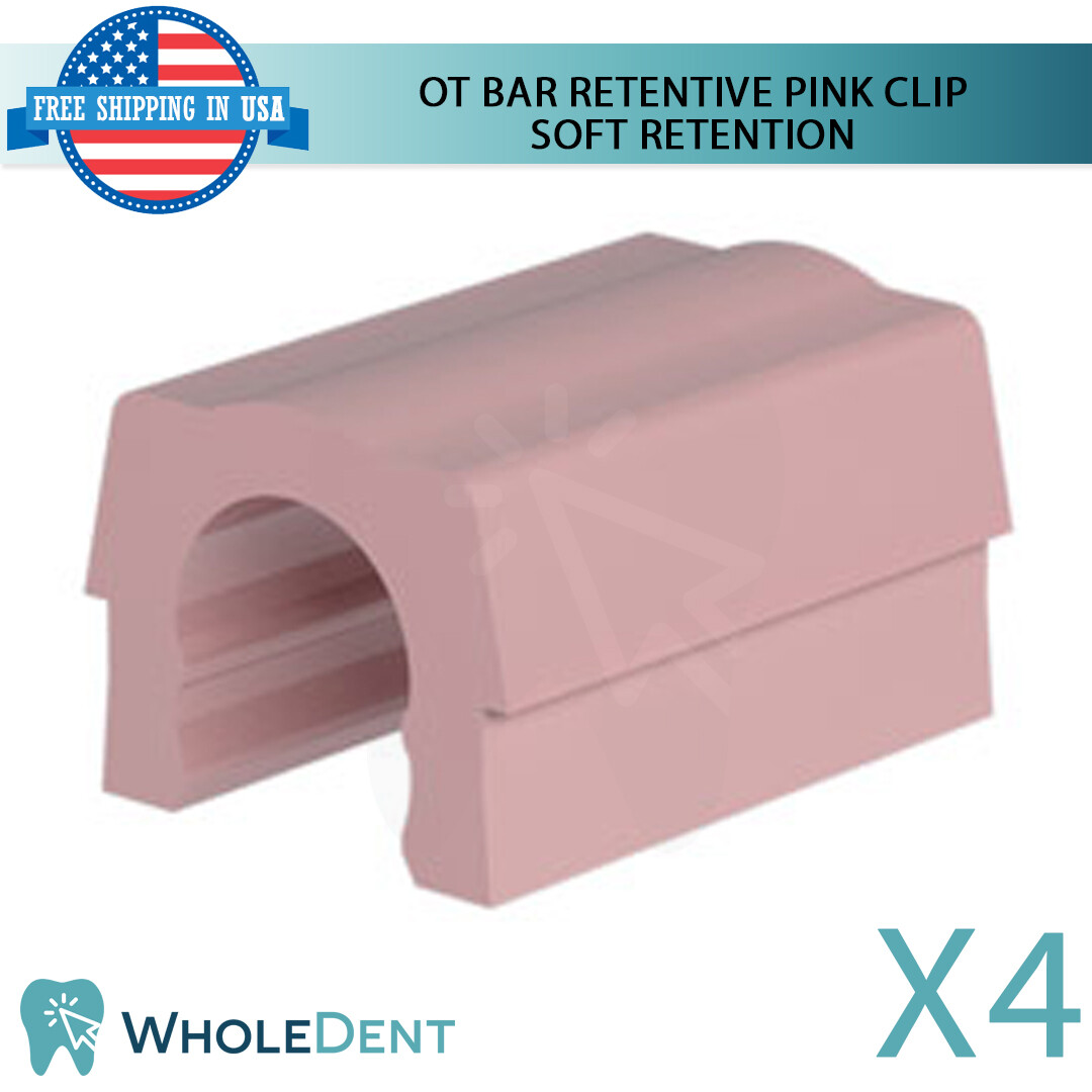 OT Bar Multiuse Overdenture Restoration Attachment Kit Dental Implant Lab