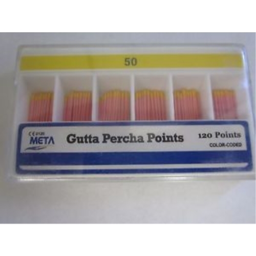 META GUTTA PERCHA POINTS – #50 – 120/PACK