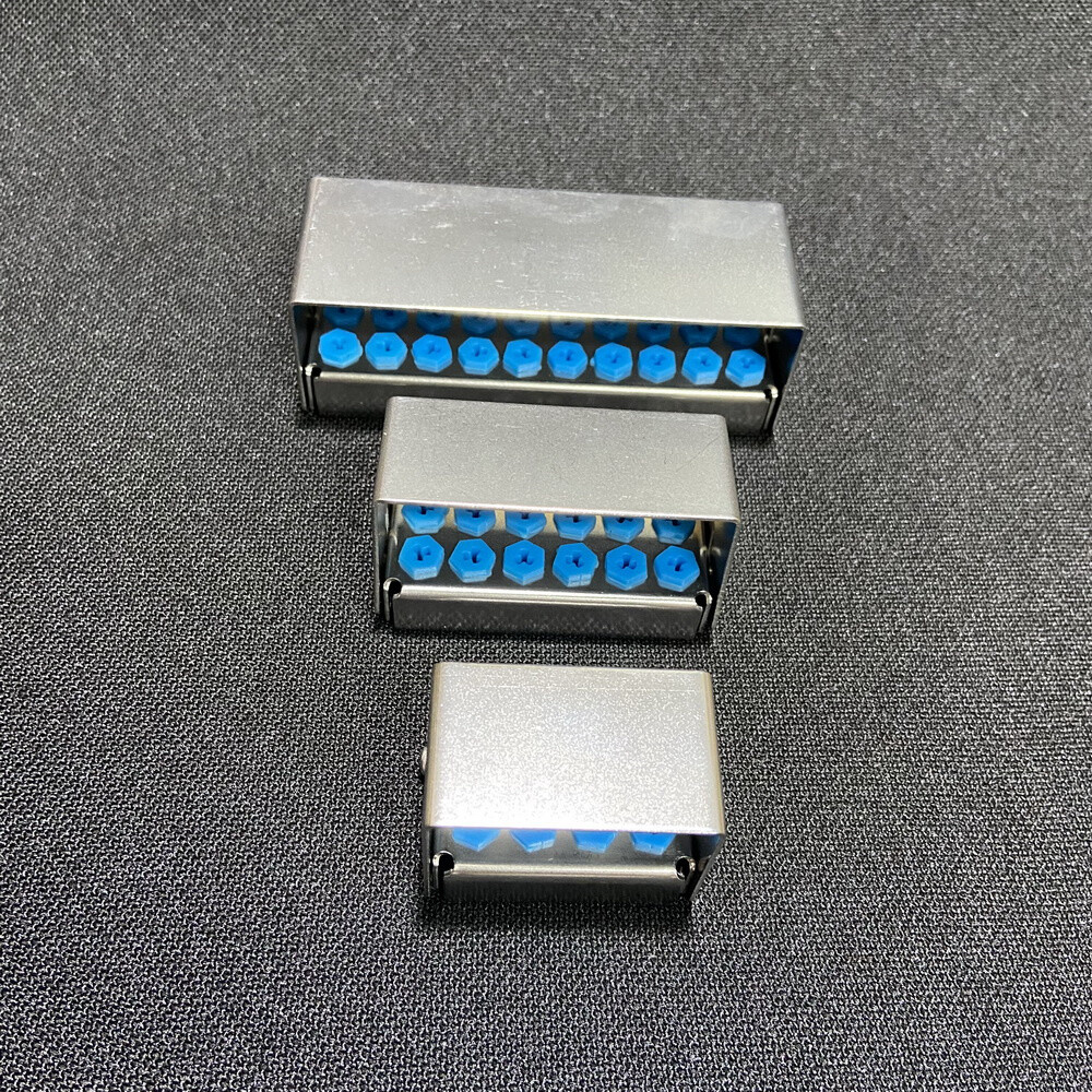 Dental Implant Drills Organizer Holder Sterilization Case Bur Block 8/12/30 Hole