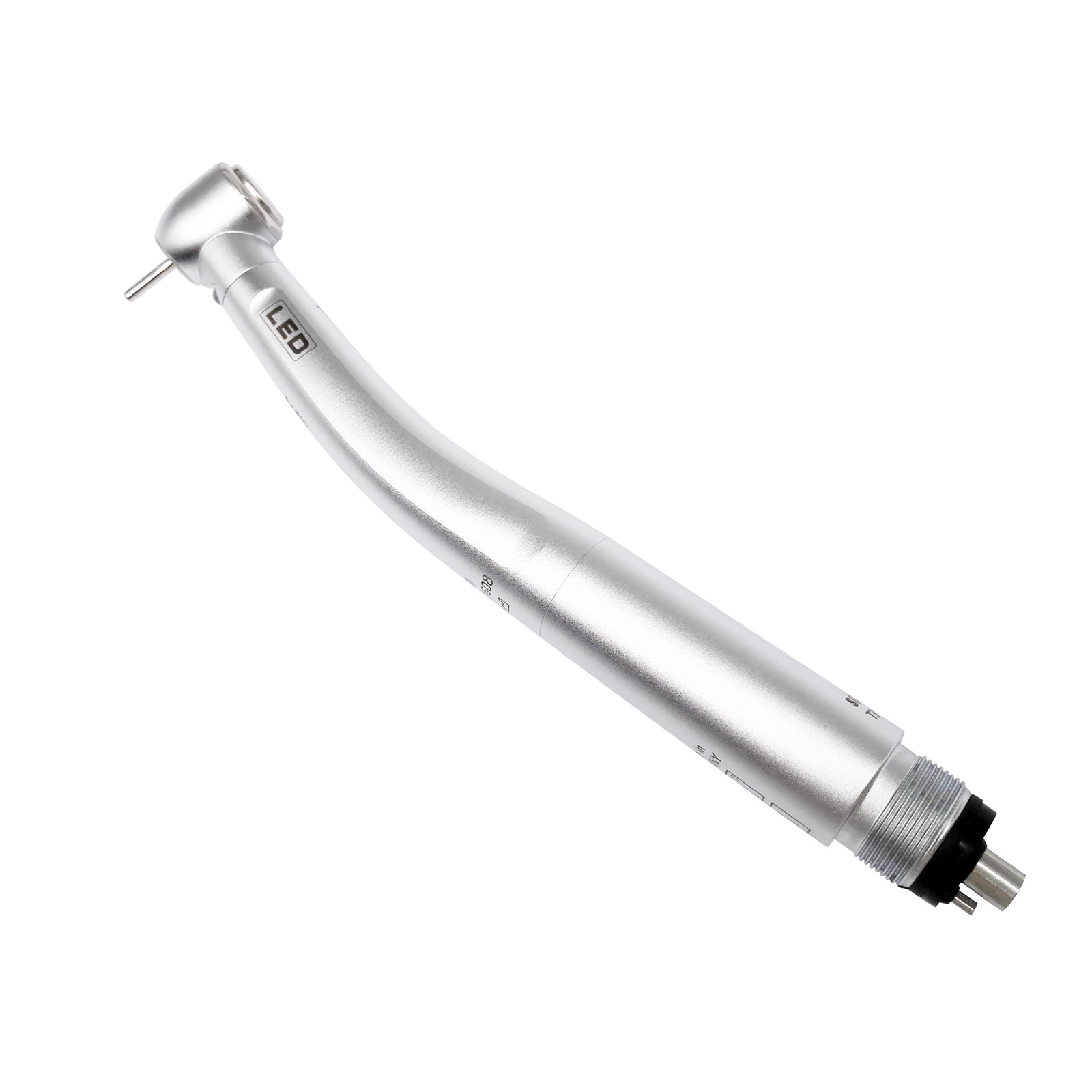 2x Sirona T3 Racer Dental High Speed Handpiece LED Fiber Optic 4Hole Push button
