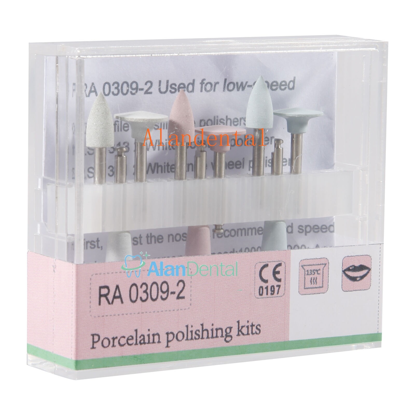 5 Boxes Dental Composite Polishing Kit for Low-speed Handpiece Contra Angle