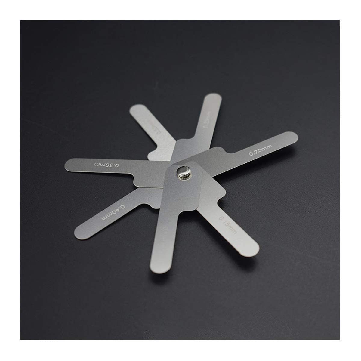 Orthodontic Gap Ruler Dental Interproximal Reduction Gauge Tooth Silver