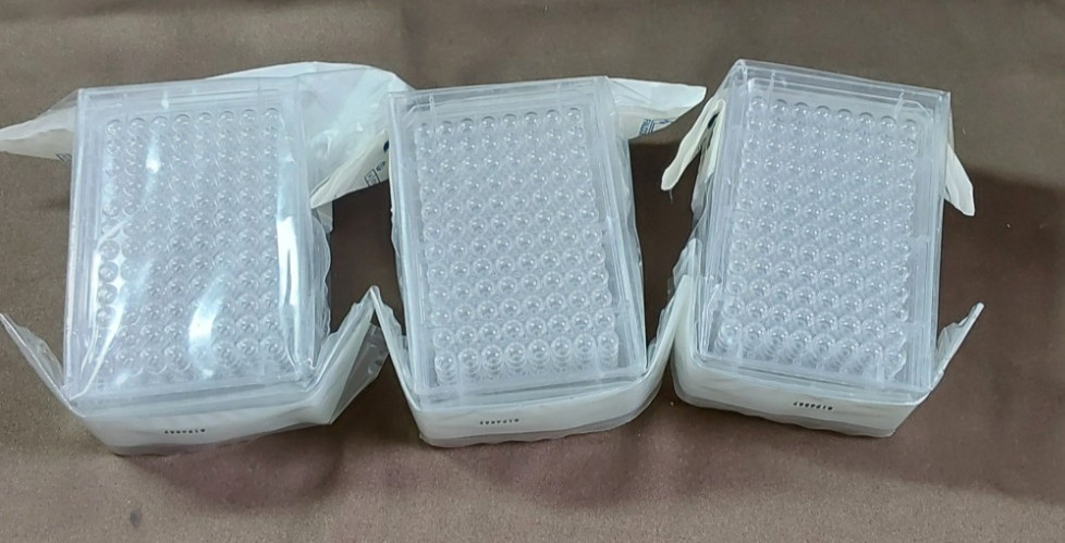 3 PACKS OF BECTON DICKINSON 353918 PRO BIND 96 WELL U BOTTOM ASSAY PLATE-15PLATE